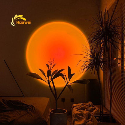 Modern Sunset Floor Lamp