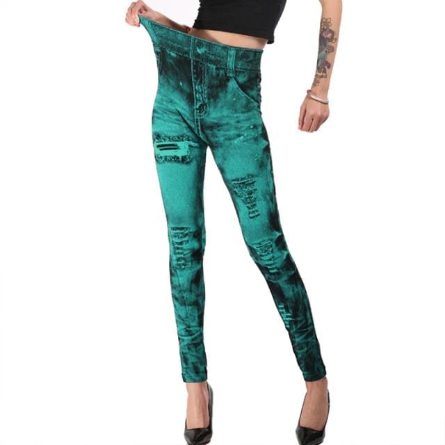 Women Jean Leggings Pants