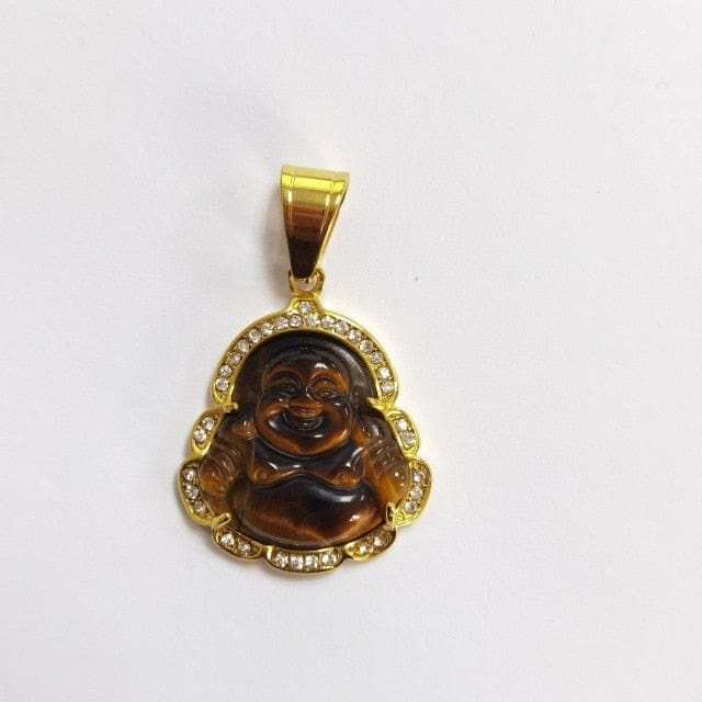 Stainless Steel Buddha Pendant For Women