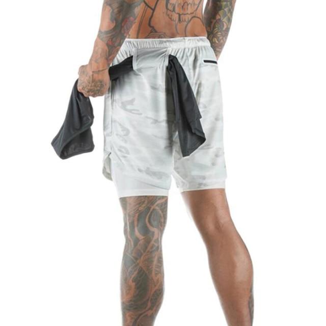 2 in 1 Double Layer Shorts