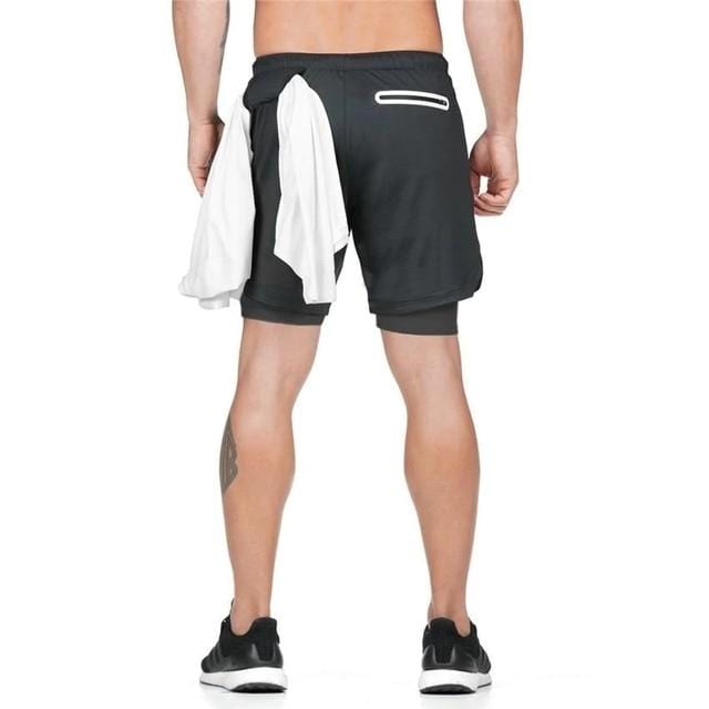 2 in 1 Double Layer Shorts