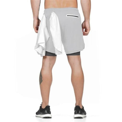 2 in 1 Double Layer Shorts