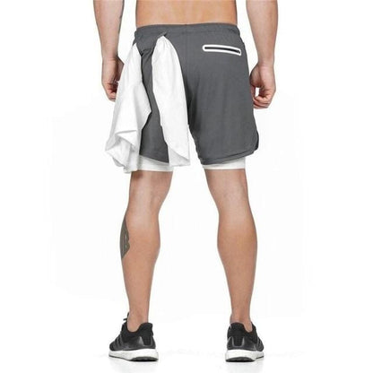 2 in 1 Double Layer Shorts