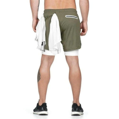 2 in 1 Double Layer Shorts