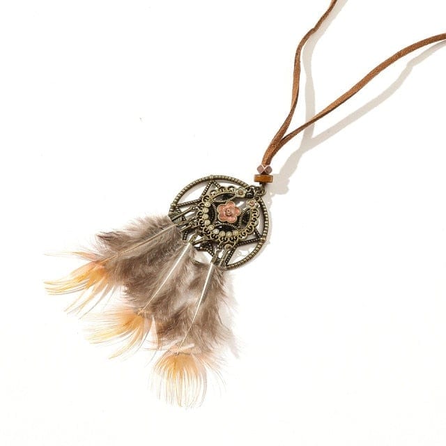 Women Feather Chains