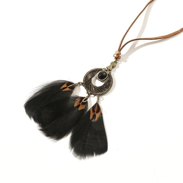 Women Feather Chains