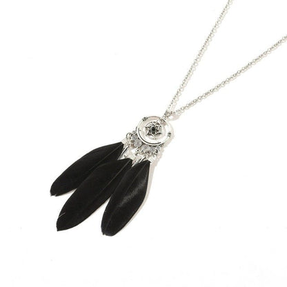 Women Feather Chains