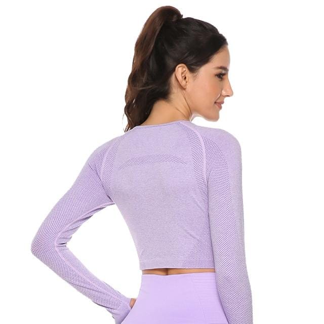 Seamless Yoga Top Long Sleeve