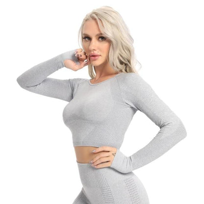 Seamless Yoga Top Long Sleeve