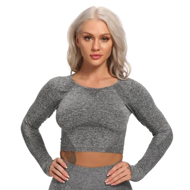 Seamless Yoga Top Long Sleeve