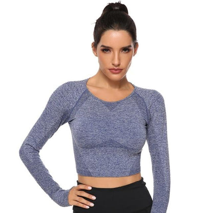 Seamless Yoga Top Long Sleeve