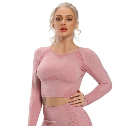 Seamless Yoga Top Long Sleeve