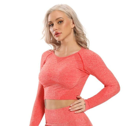 Seamless Yoga Top Long Sleeve