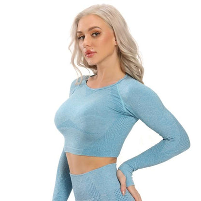 Seamless Yoga Top Long Sleeve