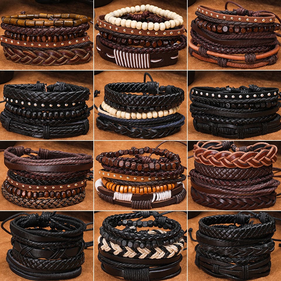 Handmade Leather Bracelet For Men