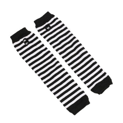 Women Striped Gloves