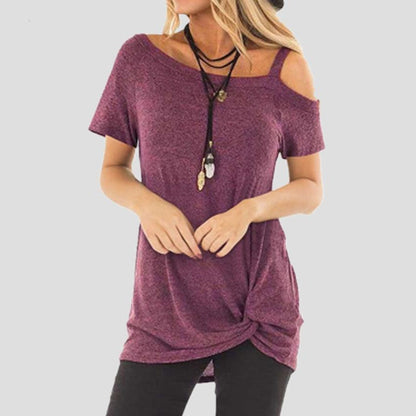 Women Sexy Tie Long Tee