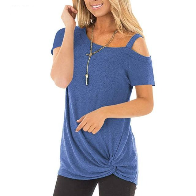 Women Sexy Tie Long Tee