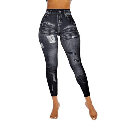 Women Jean Leggings Pants