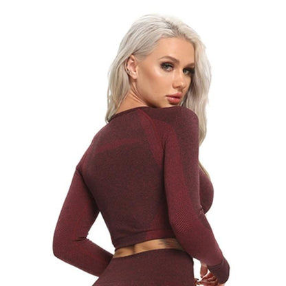 Seamless Yoga Top Long Sleeve