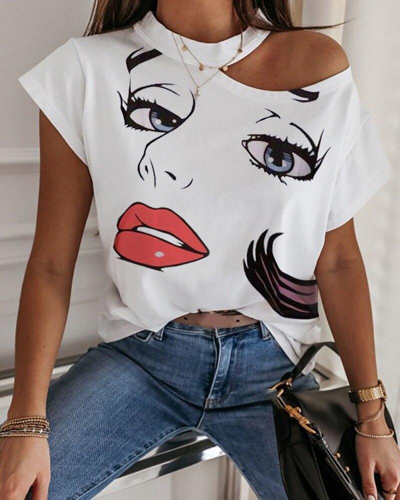 Women Graphic T shirt