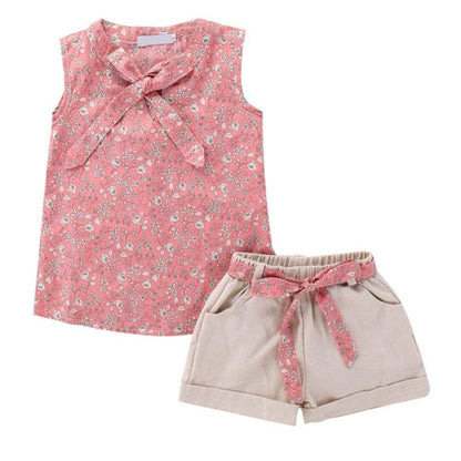 Kids Sleeveless Top + Shorts