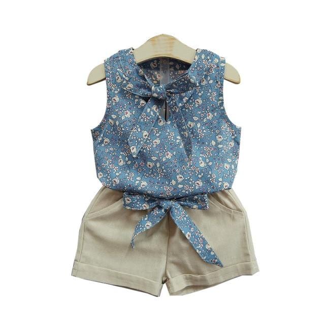 Kids Sleeveless Top + Shorts