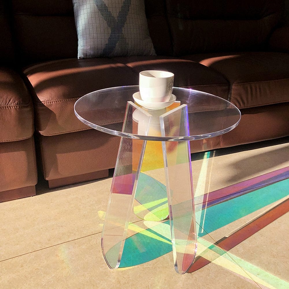 Transparent Acrylic Colorful Table