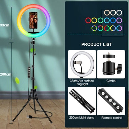 10inch/26cm Colorful LED  Ring Lamp