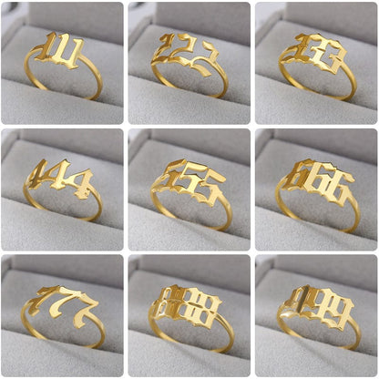 Lucky Number Rings For Women