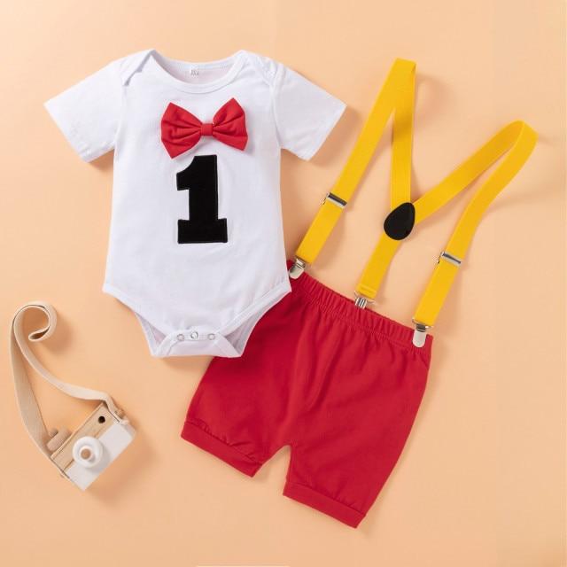 Baby Boy Romper Set