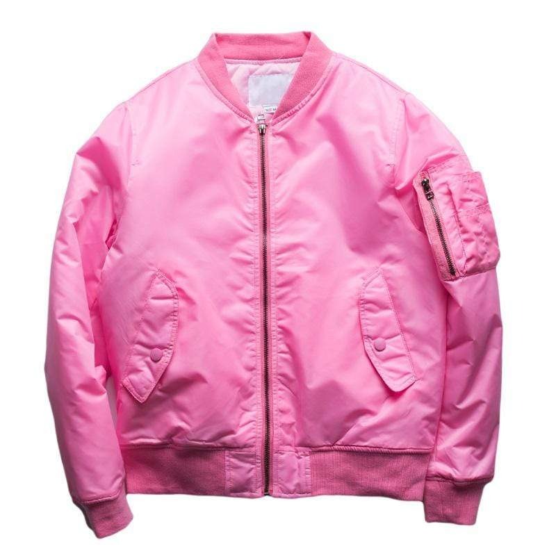 Pink Bomber Jacket