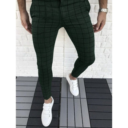 Men's Casual Plaid Pants