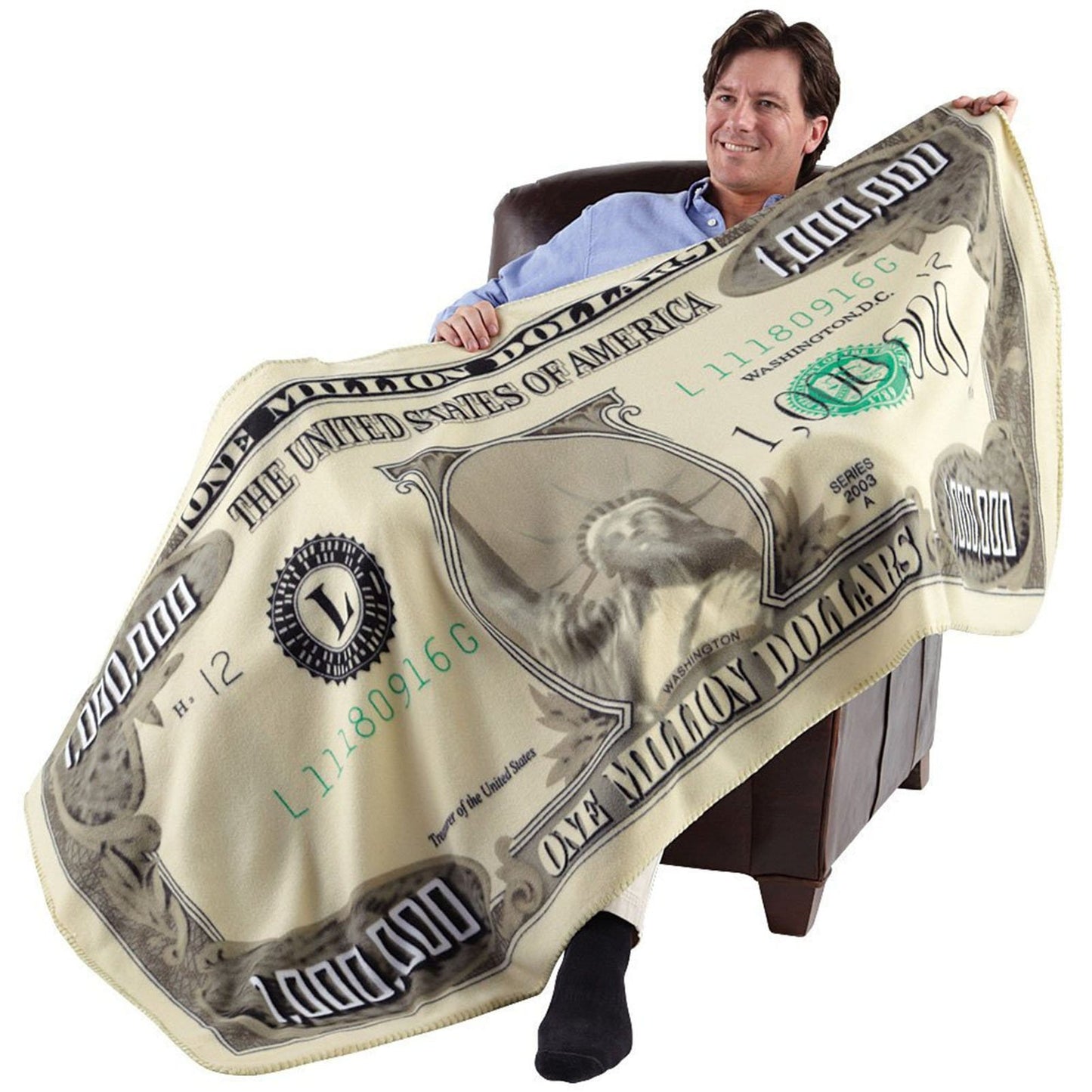 3D Pattern Million Dollar Blanket