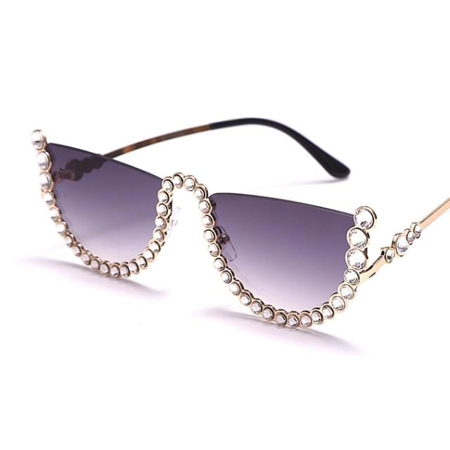 Women Rimless Sunglasses