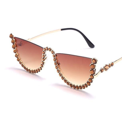 Women Rimless Sunglasses