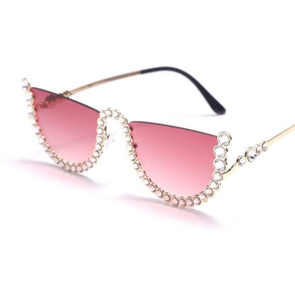 Women Rimless Sunglasses