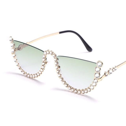 Women Rimless Sunglasses