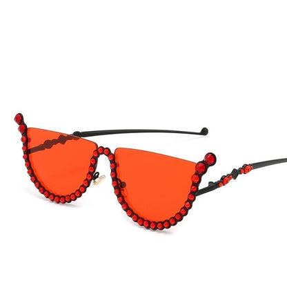 Women Rimless Sunglasses