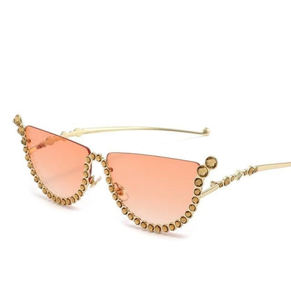 Women Rimless Sunglasses