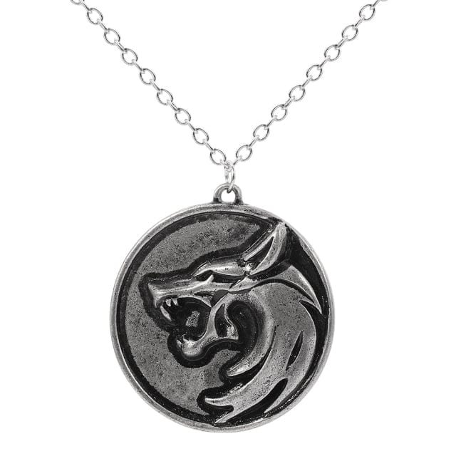 Wolf Head Pendant Necklace