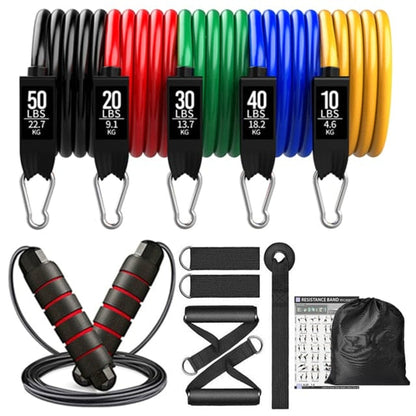 360lbs Fitness Exercises Resistance Bands