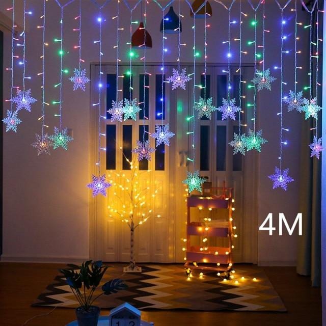 Snowflakes LED String Lights