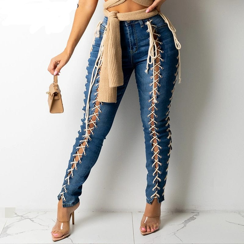 Women Pencil Denim Pants