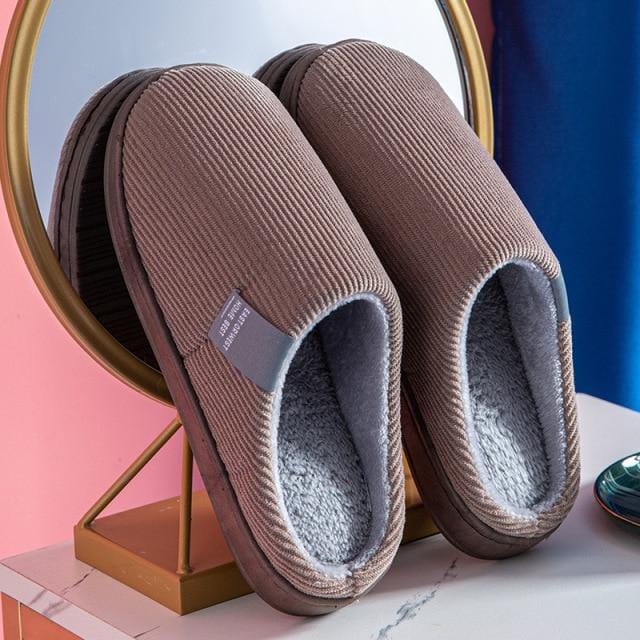 Winter Warm Cotton Slippers