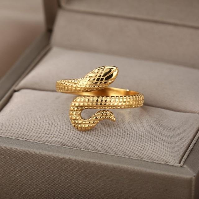 Retro Snake Rings For Women