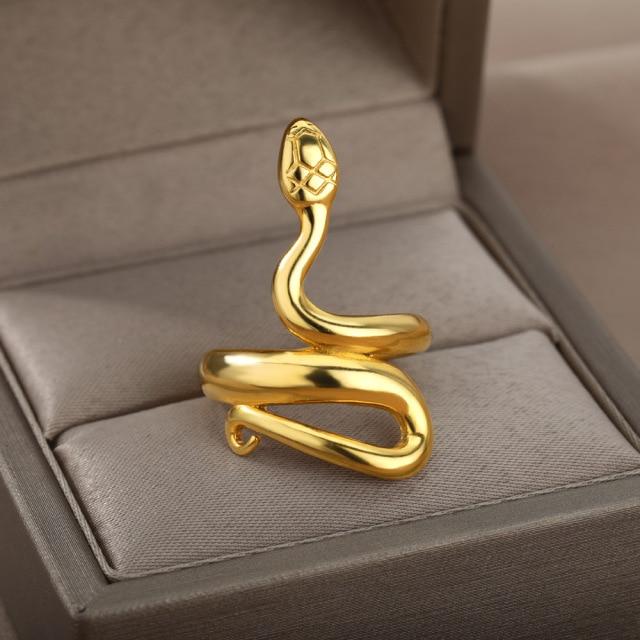 Retro Snake Rings For Women