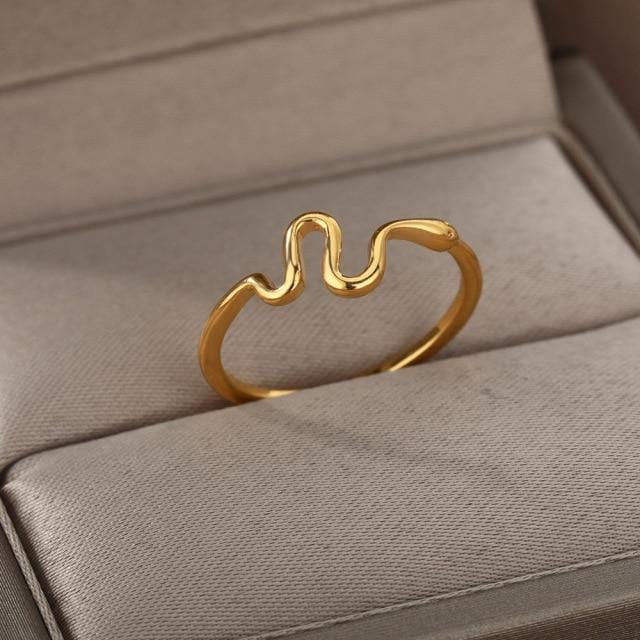 Retro Snake Rings For Women