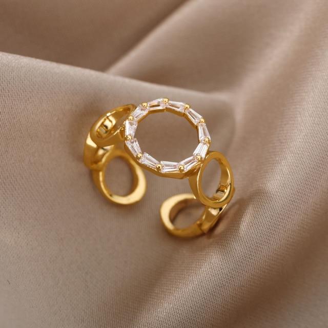 Retro Snake Rings For Women