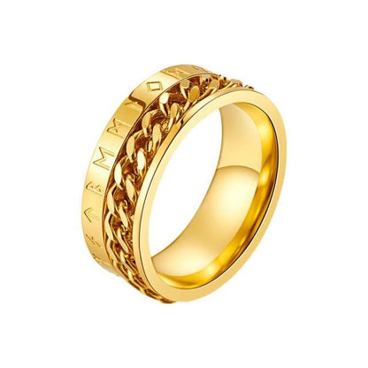 Chain Rotable Rings For Men and Women